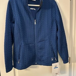 Spyder Core Sweater Jacket in Sapphire
